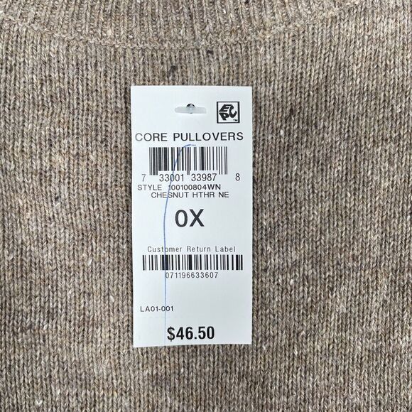 NWT Karen Scott Women’s Pullover Sweater Size 0X - Picture 4 of 9